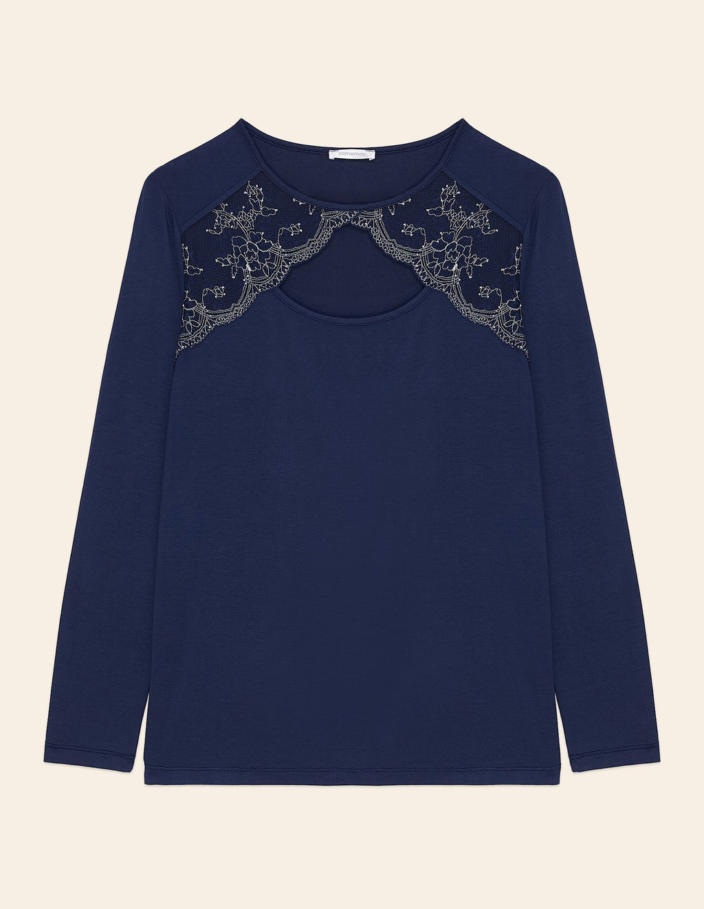 Long_sleeve T_shirt_Modal_Lace _Yamamay Albania