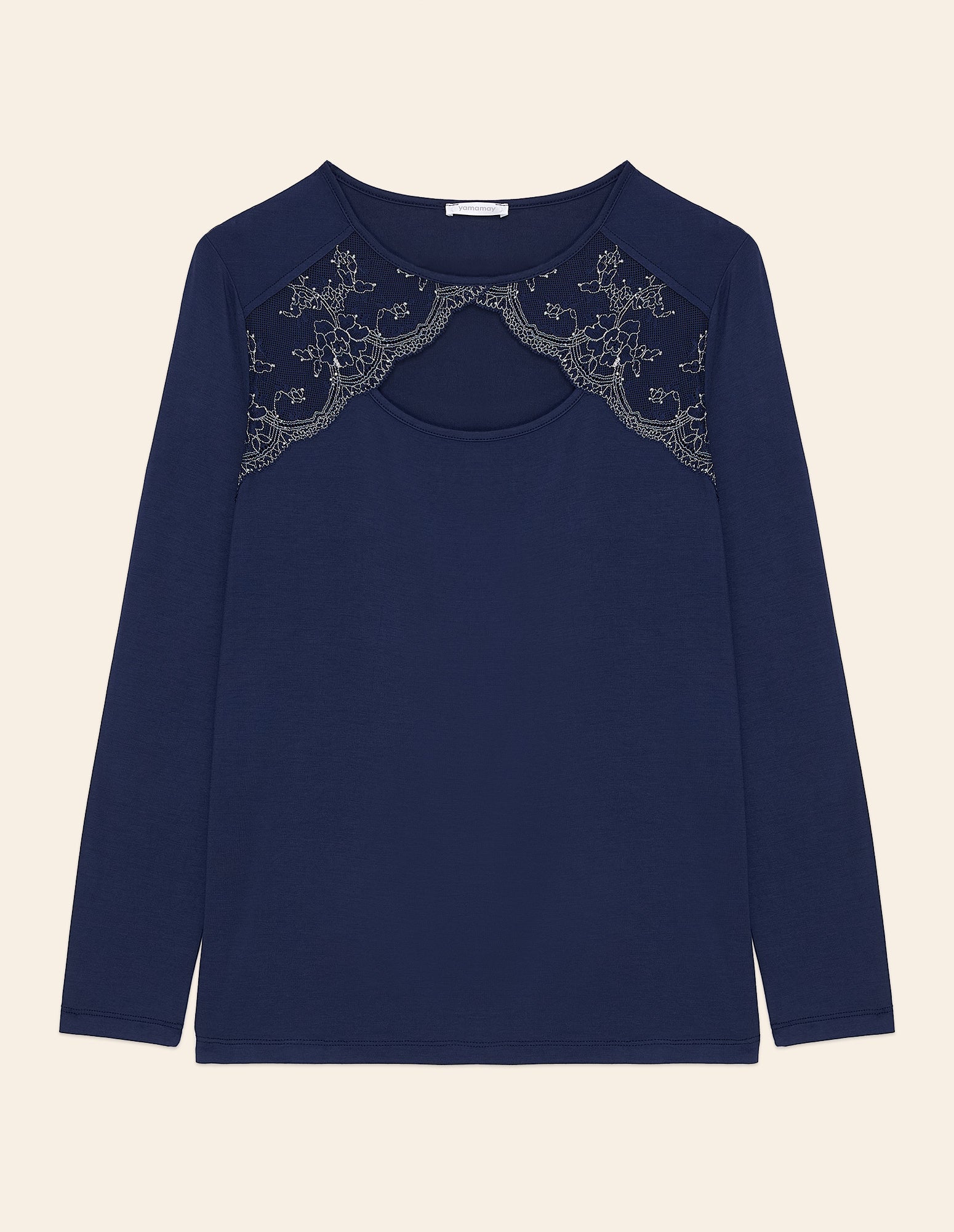 Long_sleeve T_shirt_Modal_Lace _Yamamay Albania