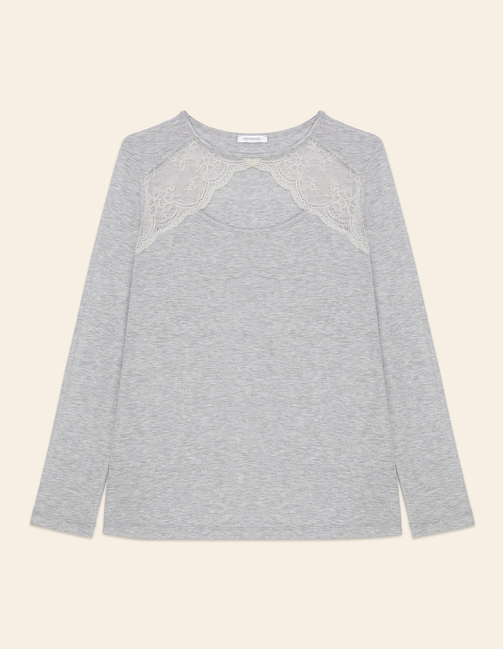 Long_sleeve T_shirt_Modal_Lace _Yamamay Albania