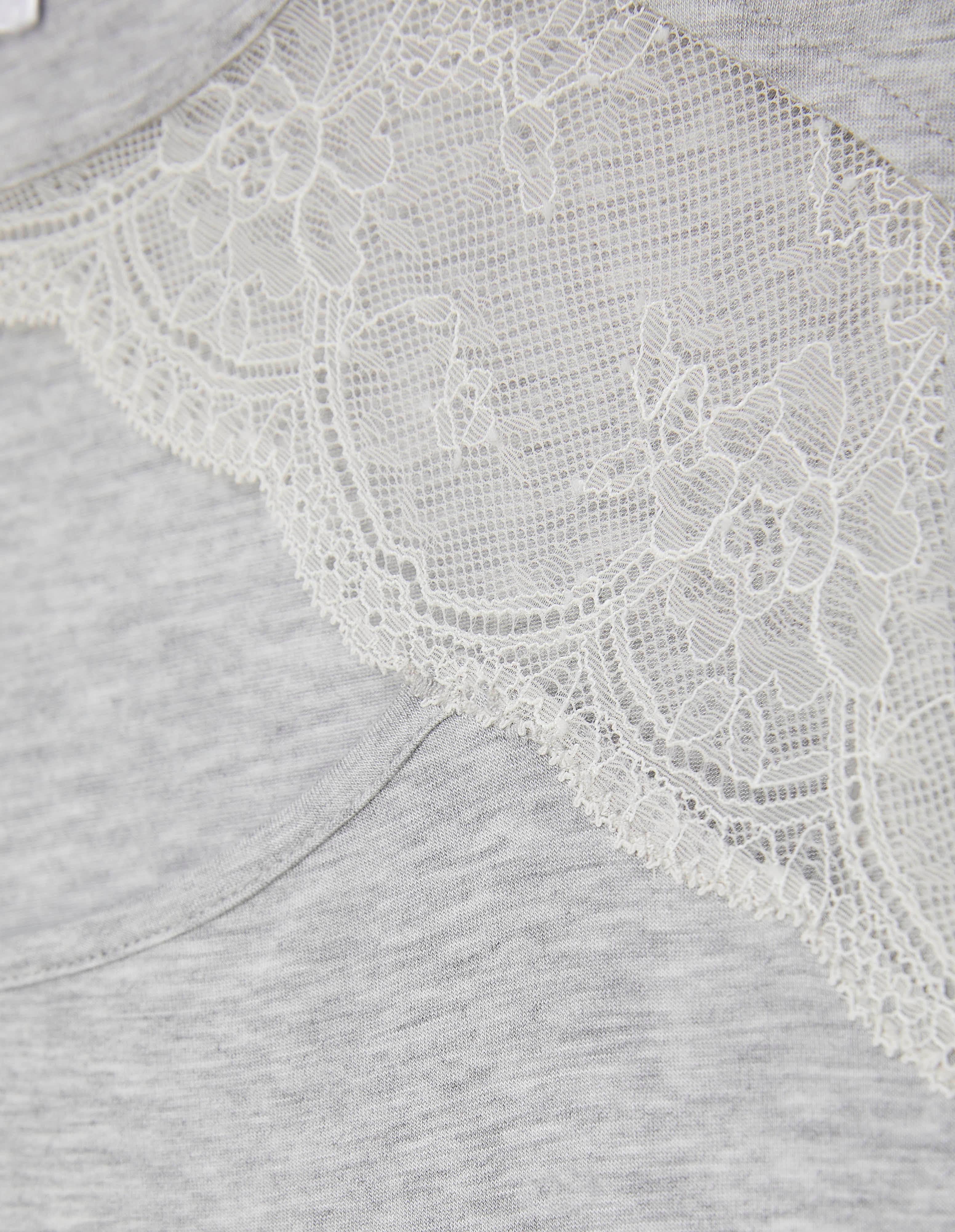Long_sleeve T_shirt_Modal_Lace _Yamamay Albania