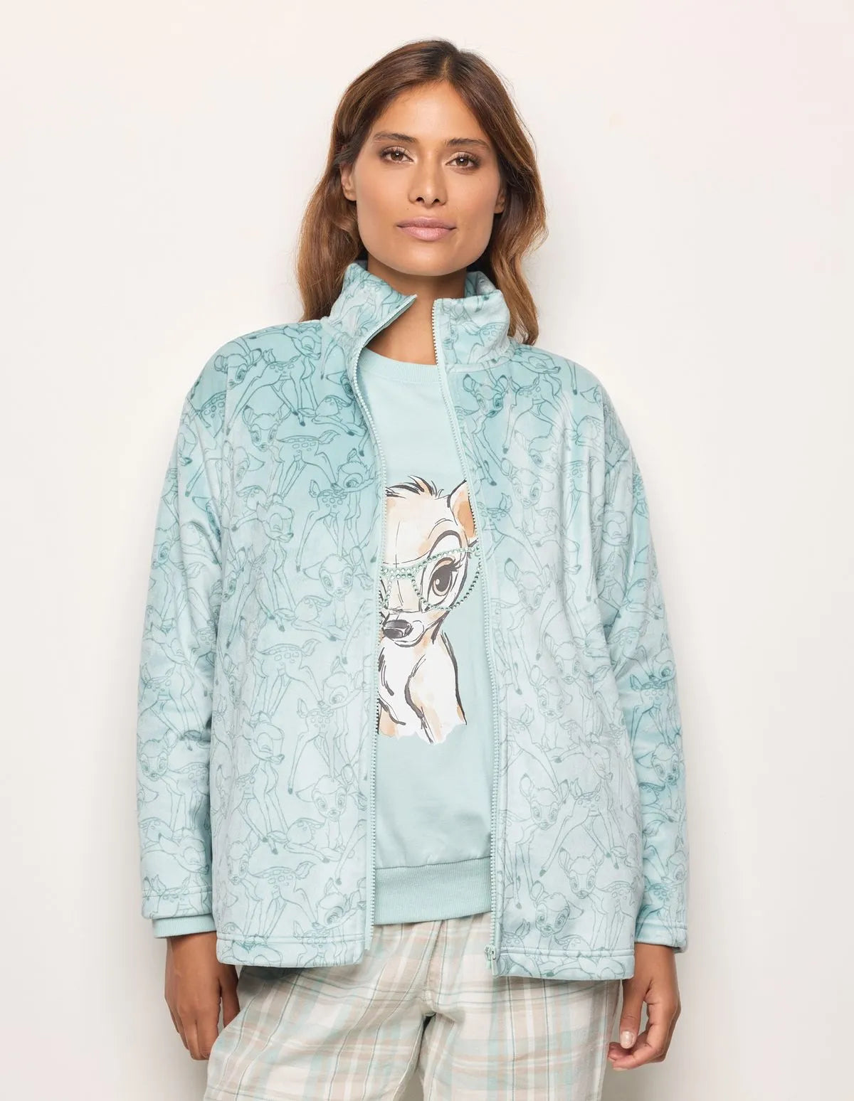 Disney® Bambi Faux Fur Effect Dressing Gown