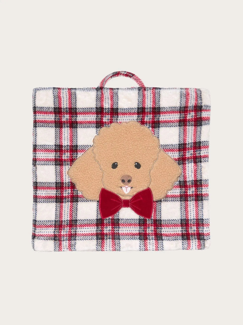 Winter Poodle - Women’s plush robe Winter Poodle
