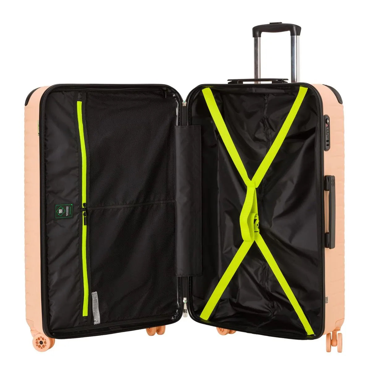 Trolley l  -  Rigid luggage  -  Gotech green