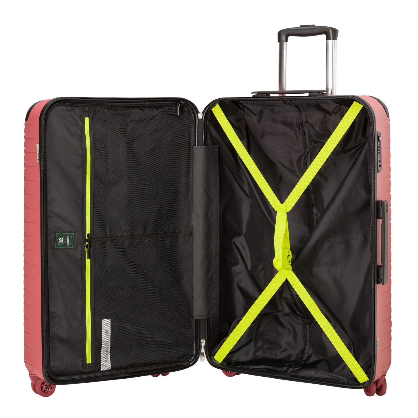 Trolley l  -  Rigid luggage  -  Gotech green