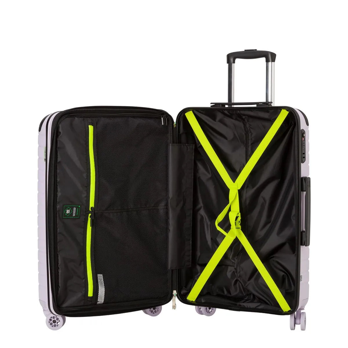 Trolley m  -  Rigid luggage  -  Gotech green