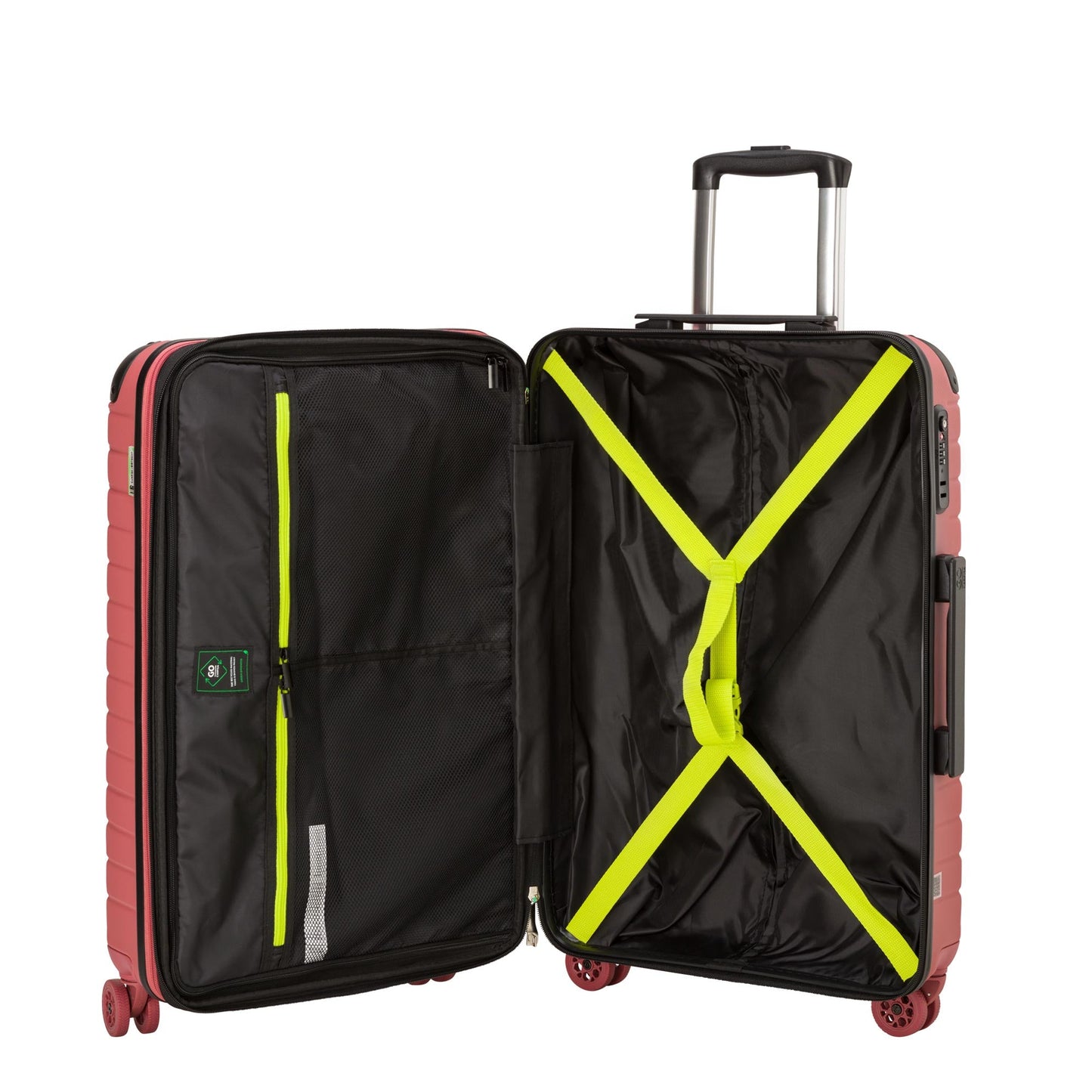 Trolley m  -  Rigid luggage  -  Gotech green