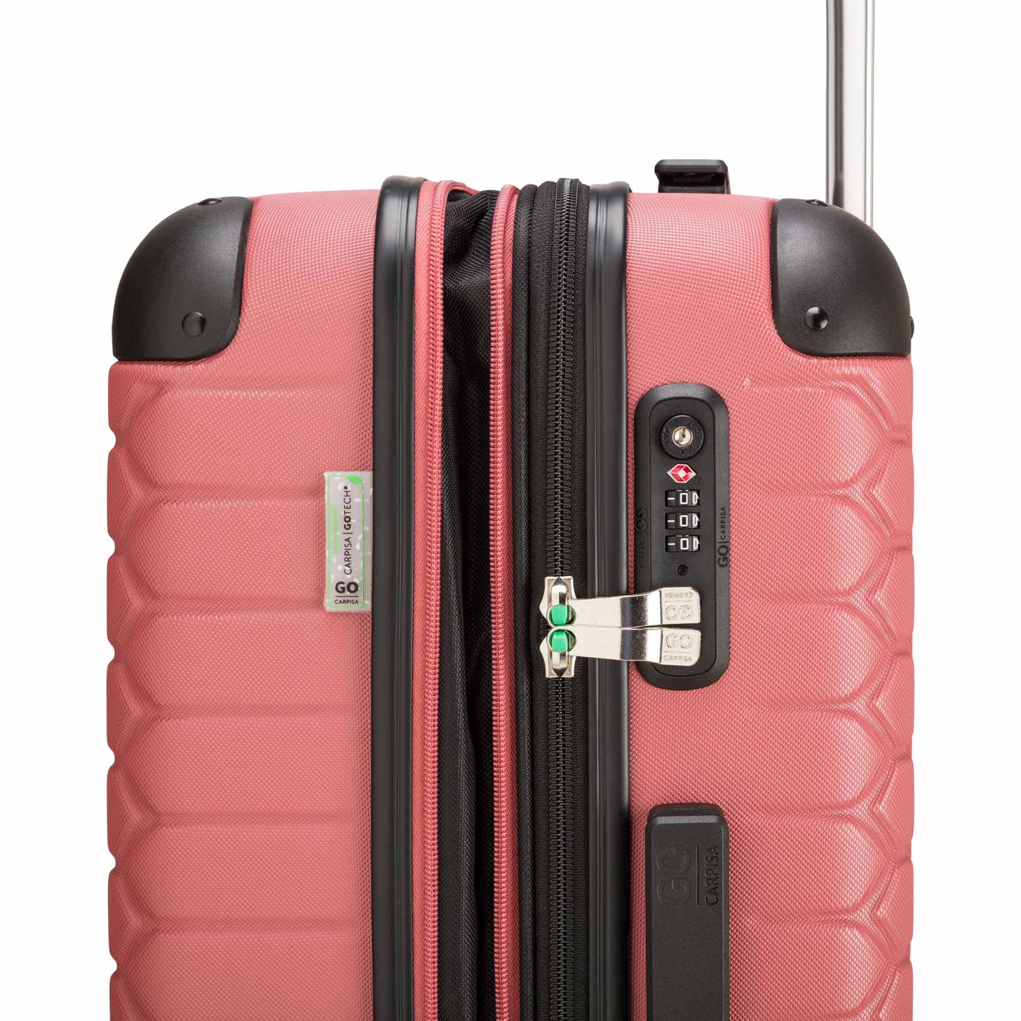 Trolley m  -  Rigid luggage  -  Gotech green