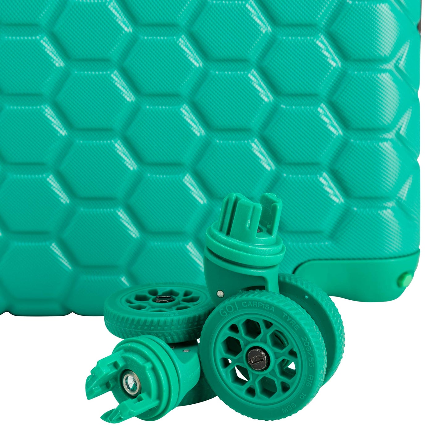 Trolley m  -  Rigid luggage  -  Gotech green