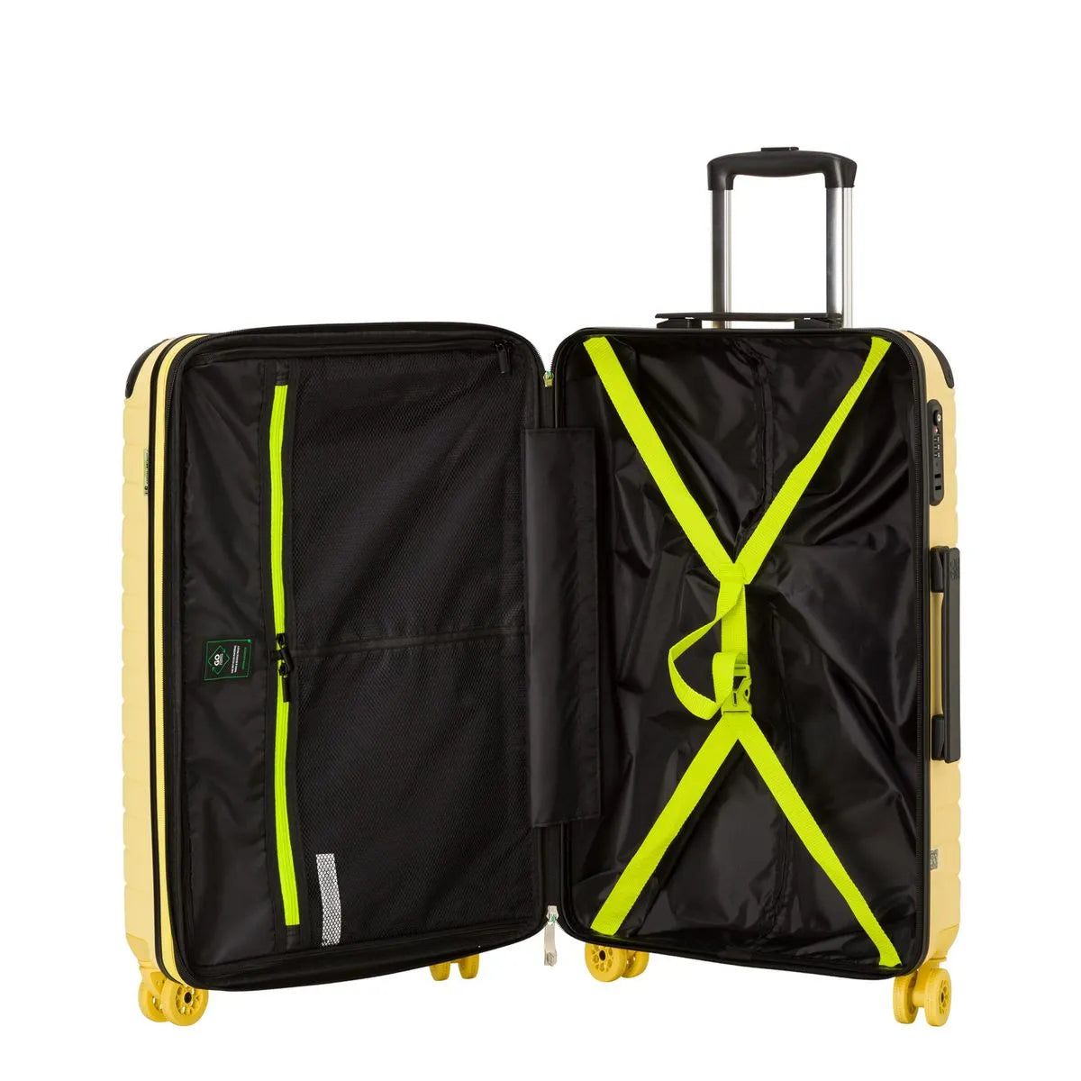 Trolley m  -  Rigid luggage  -  Gotech green