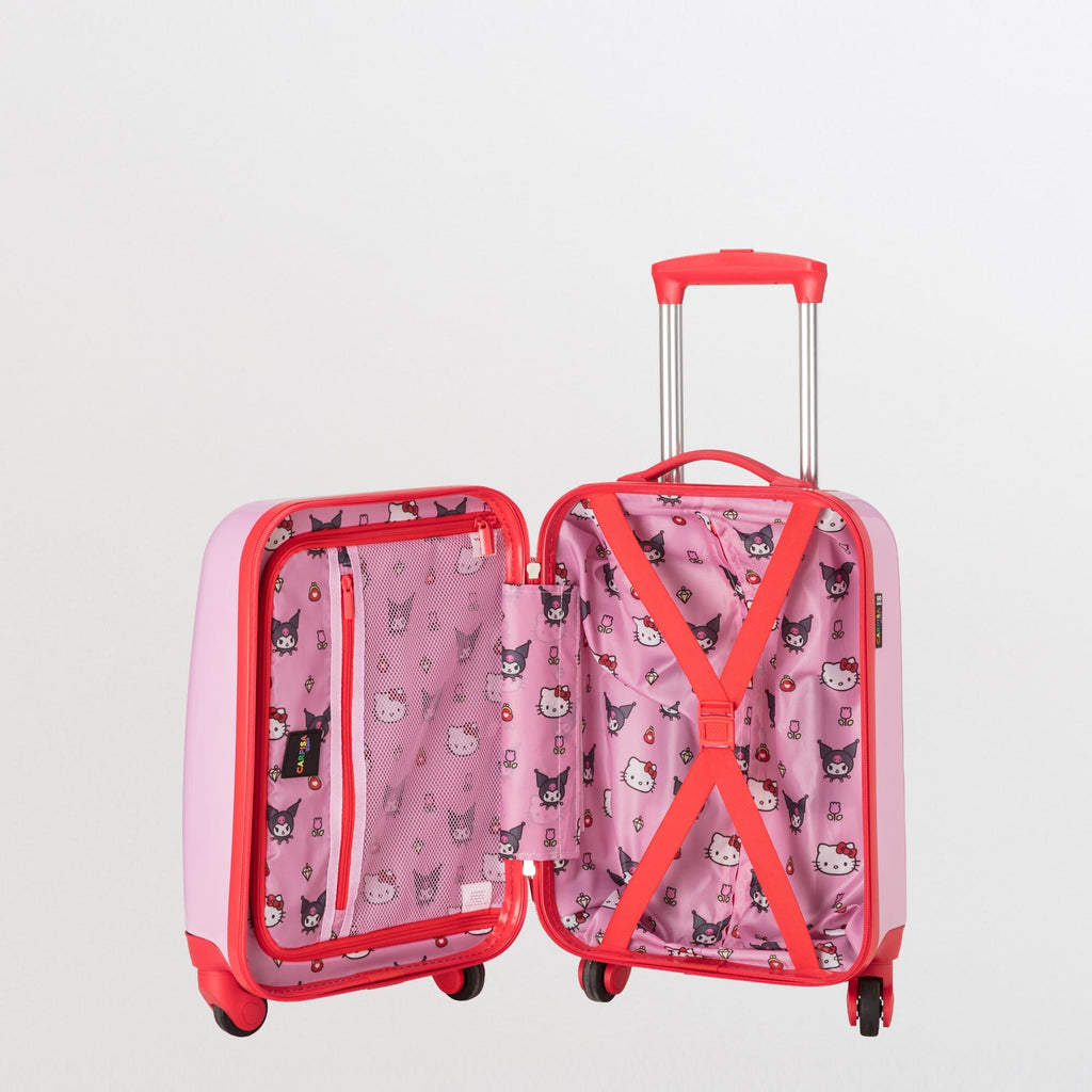 Carpisa Montenegro – Rigid - Hello kitty & kuromi - Trolley XS – Pink/Multicolor – VAD0260S945 – Image 4 |k=VAD0260S94569201_04