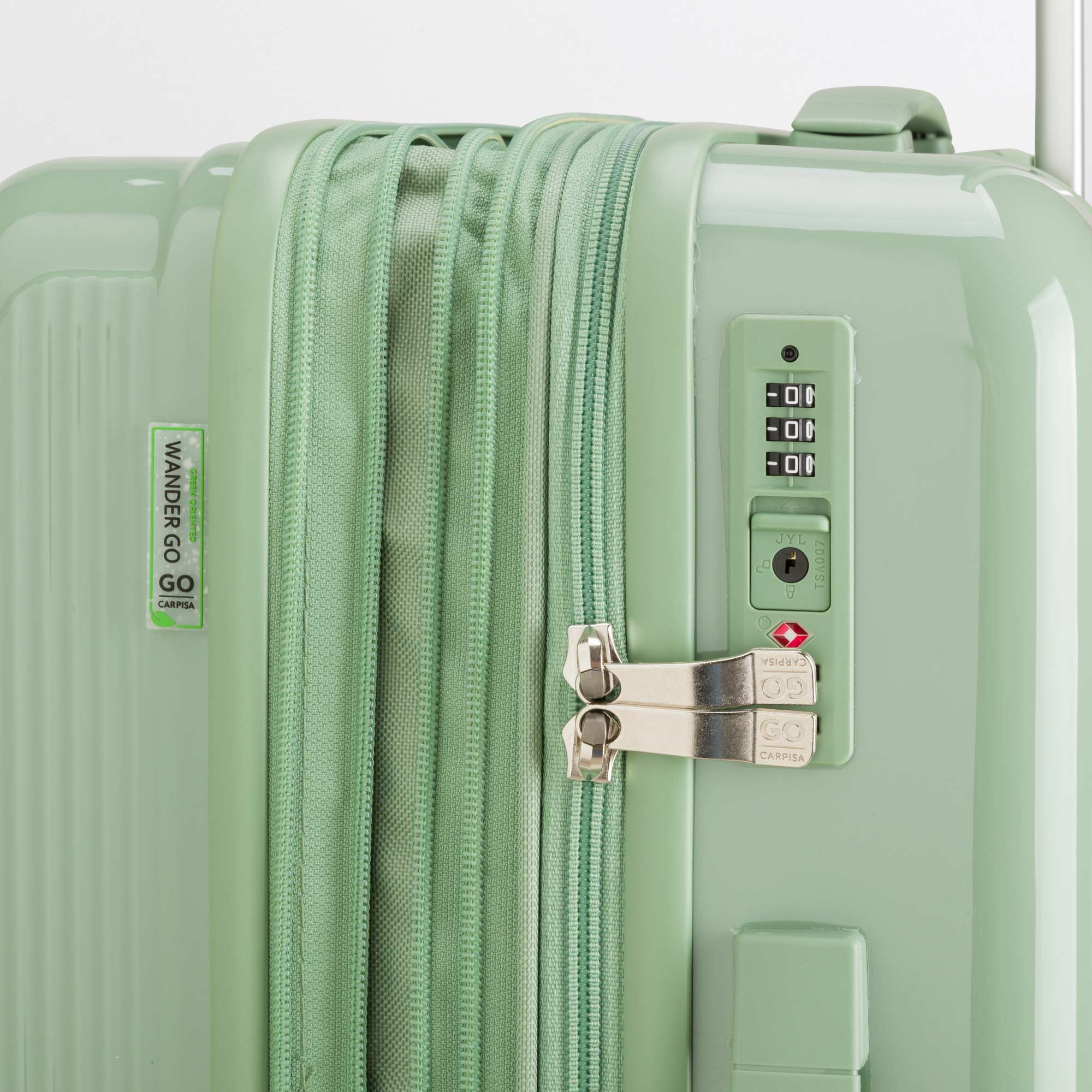 Carpisa Crna Gora – Rigid - Wander go - Trolley M – Sage Green – VAD1740M946 – Image 21