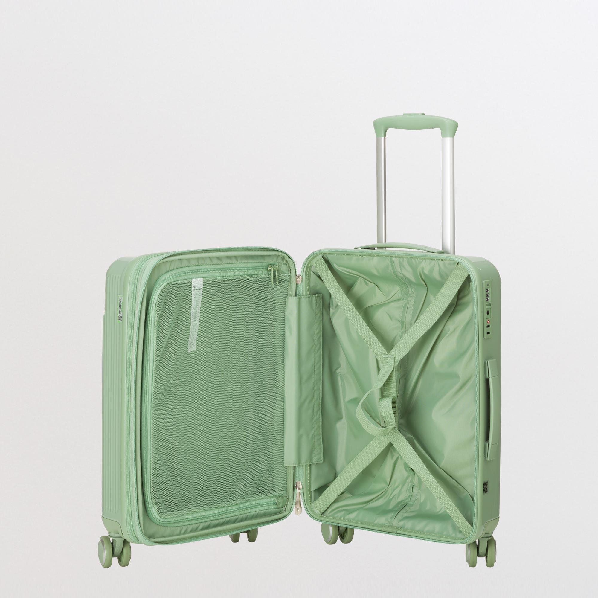 Carpisa Crna Gora – Rigid - Wander go - Trolley S – Sage Green – VAD1740S946 – Image 18