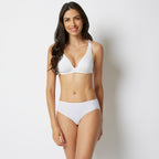 Cotton left - High-waist briefs