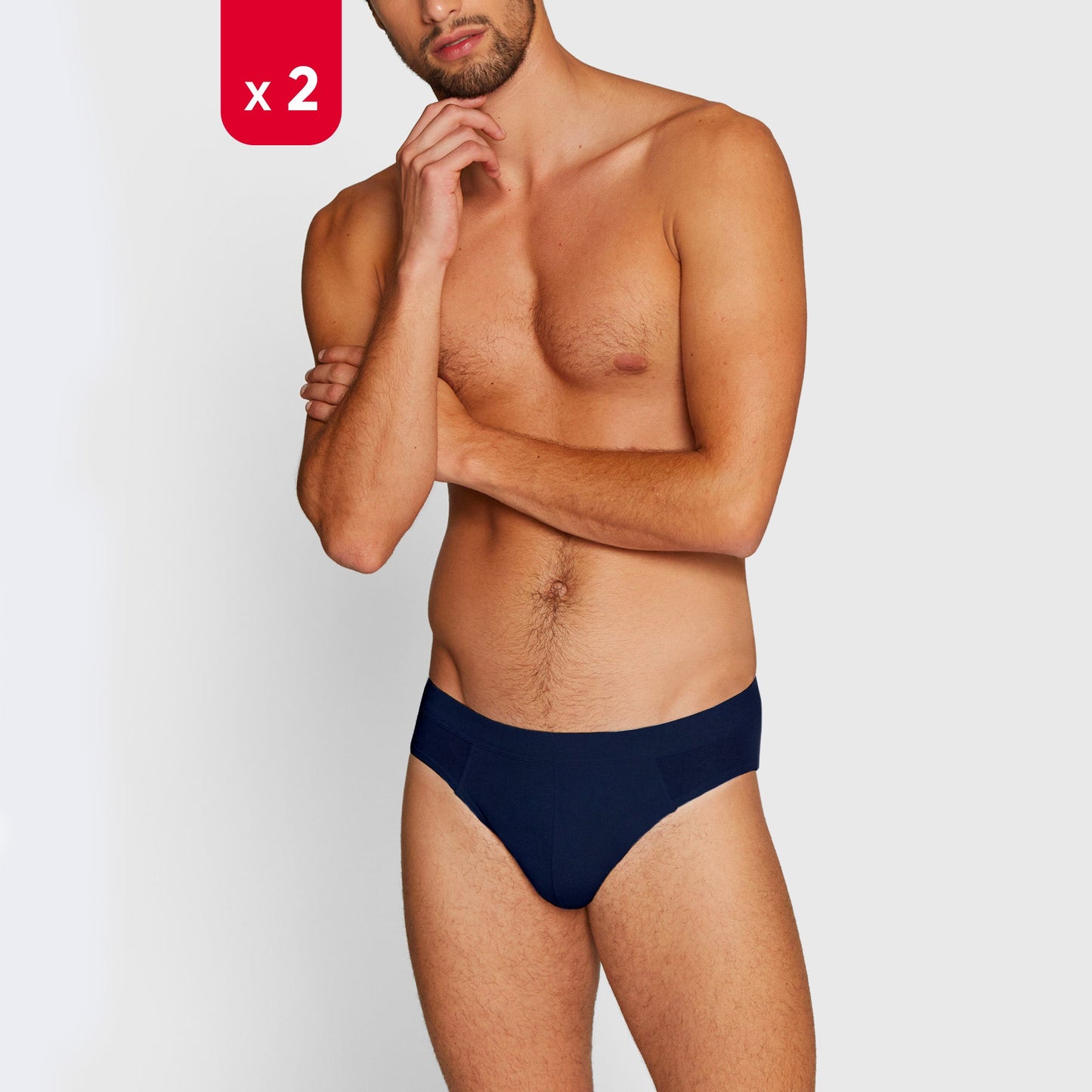 BRIEFS -Cotone antibatterico